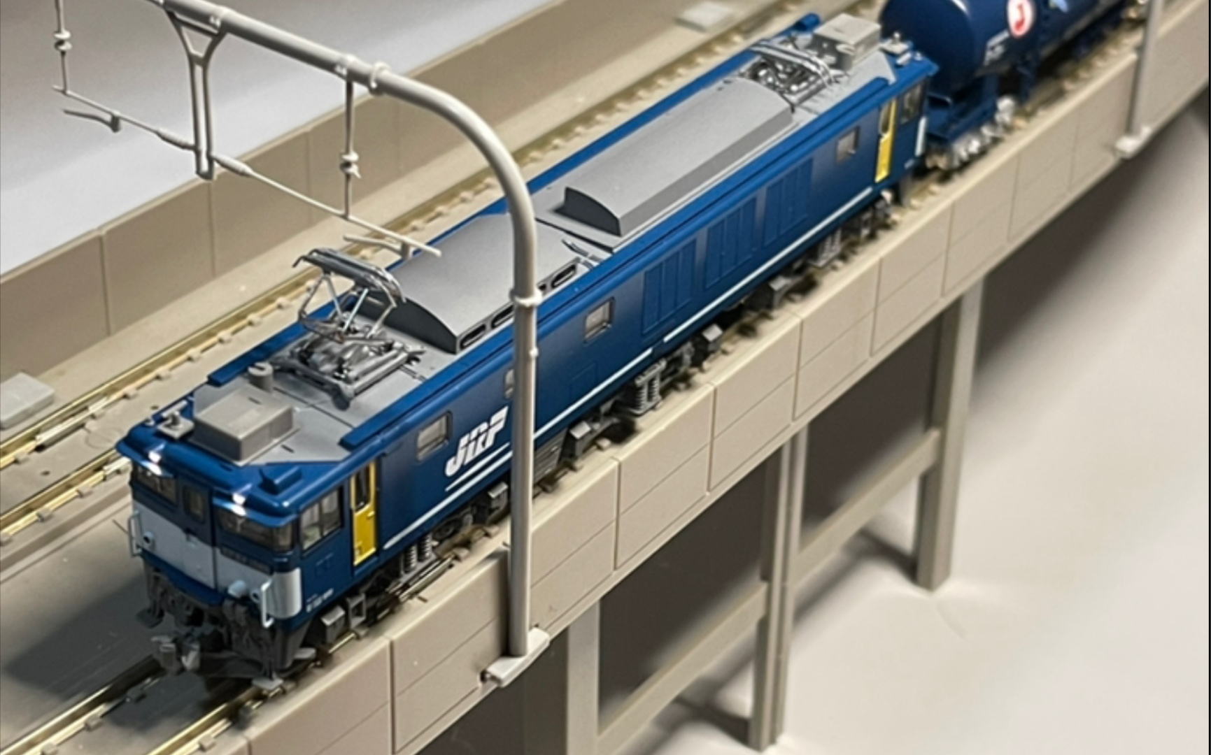 n比例火车模型 tomix ef64-1000 广岛工厂色