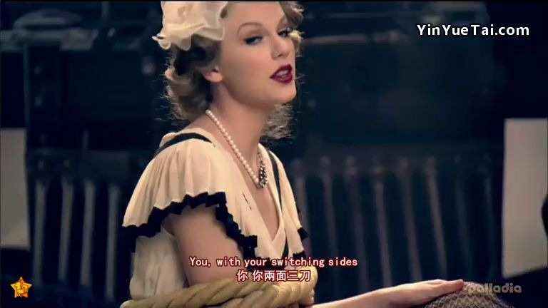 Mean 中英字幕Taylor Swift(泰勒ⷦ–泌夫特)哔哩哔哩bilibili