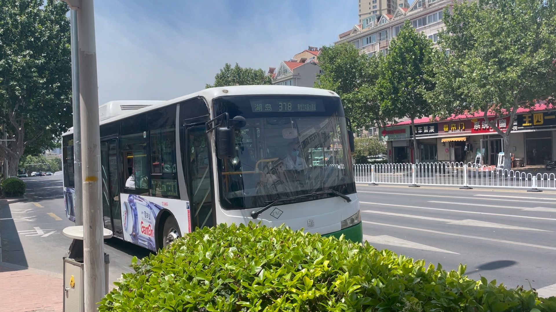 青岛378路中通阳光起步