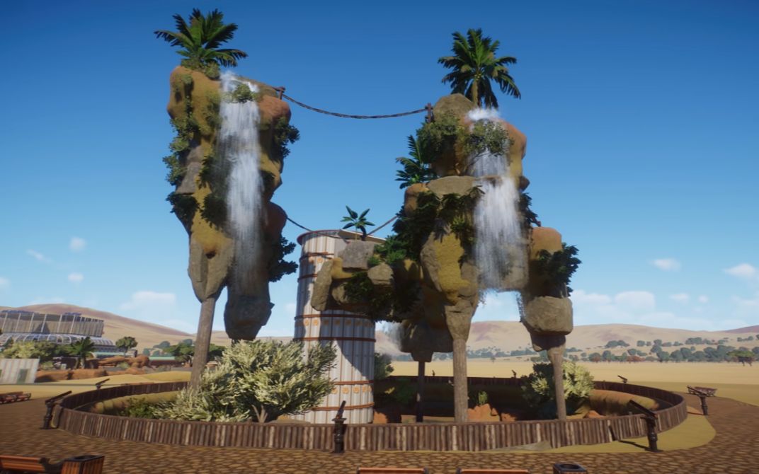 【动物园之星造景速览】浮空猴子岛