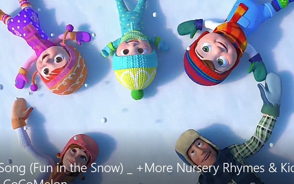 [图]冬季之歌合集Winter Song (Fun in the Snow) More Nursery Rhymes & Kids Songs - CoCoMelon