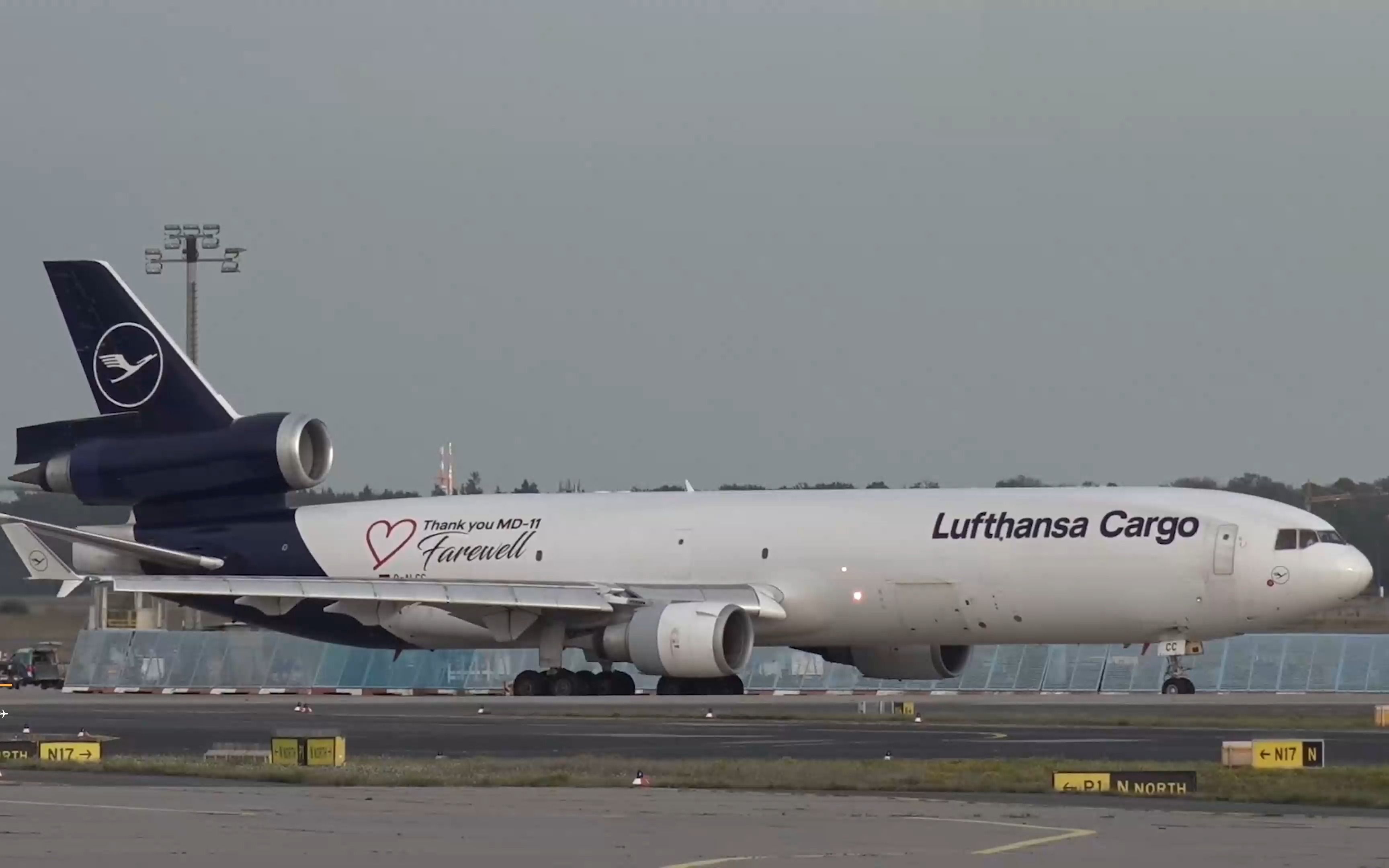 再见,天后,汉莎航空麦道 - 11最后的飞行