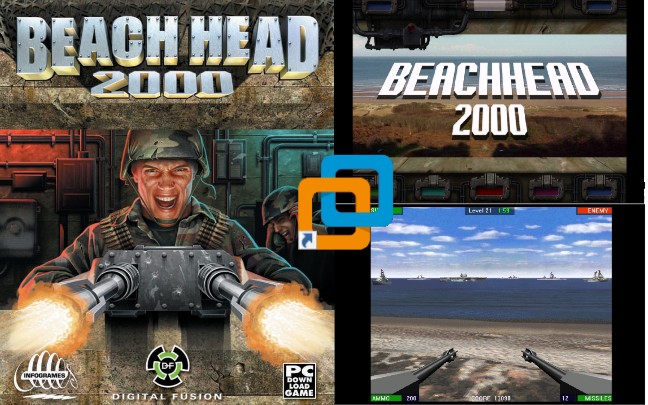 【VMware】抢滩登陆战2000 , Win10模拟演示 //Beach Head 2000 Win10 VMware哔哩哔哩bilibili