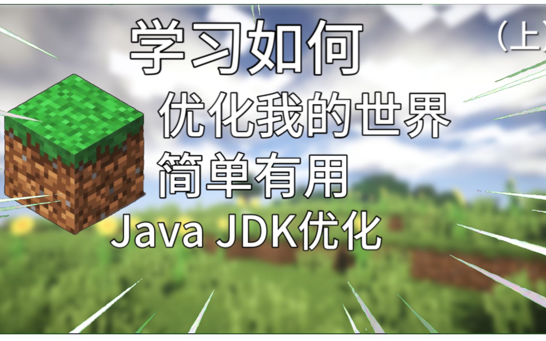 JavaJDK优化提升游戏性能:我的世界简单的优化[无网盘内含链接](上)哔哩哔哩bilibili我的世界