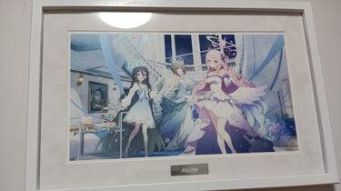 中国300枚限定 ブルーアーカイブ 複製原画 天鹅绒与邀请函 全网首发开箱，国服蔚蓝档案二周年限定300份复制原画《天鹅绒与邀请函