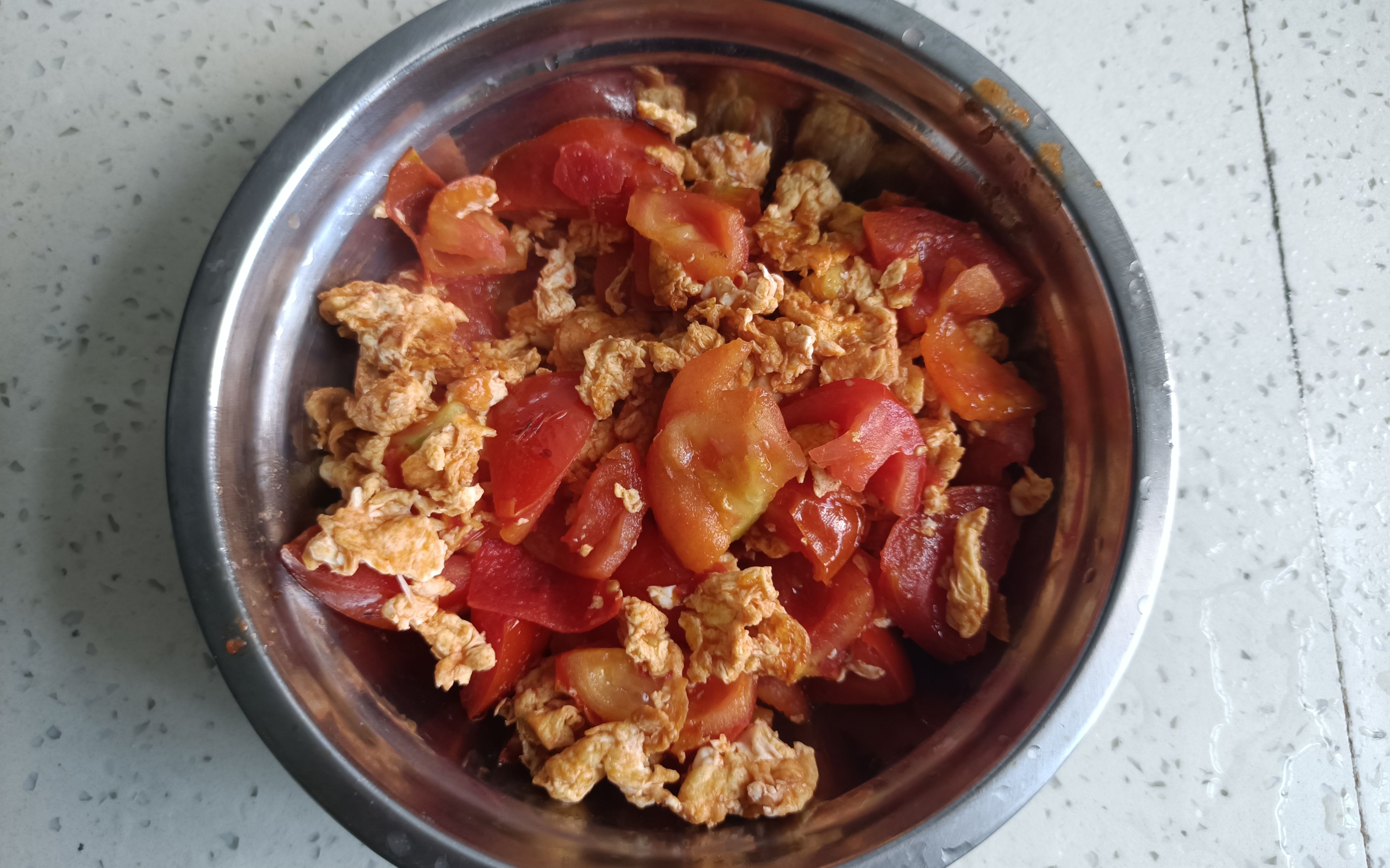 做道家常菜--番茄炒蛋