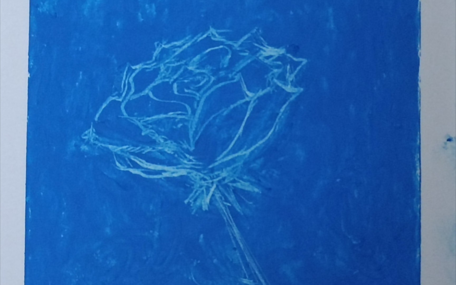 油画棒|蓝色系列|蓝玫瑰