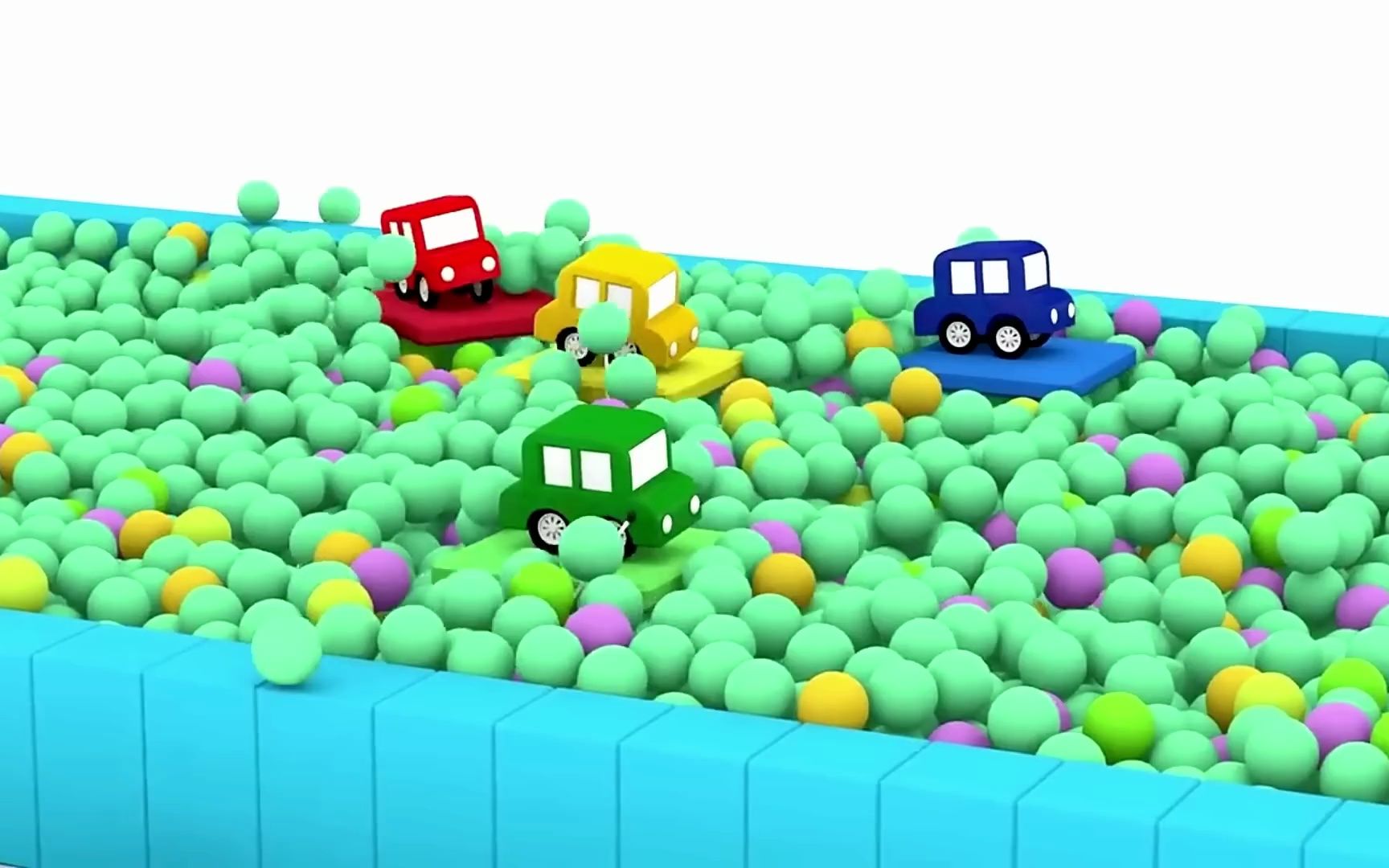 rainbow cars - how many_ 2023 车宝四兄弟 无字幕版