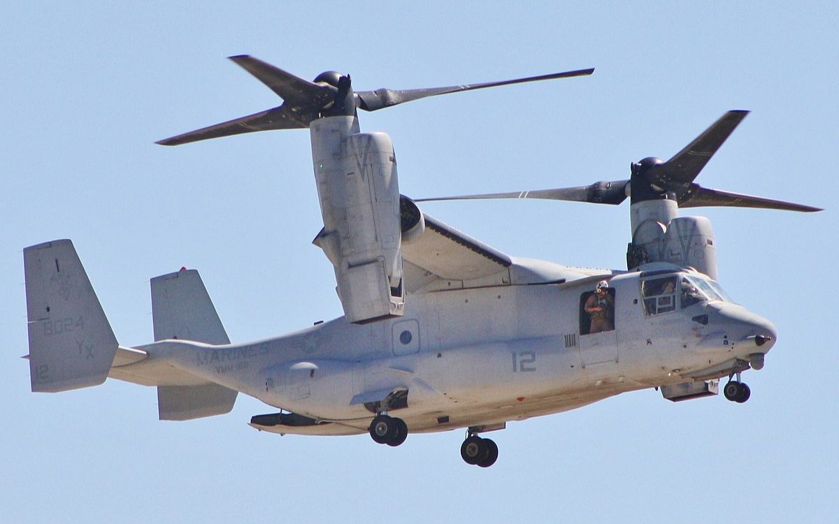 【4k】v-22鱼鹰日常起降训练