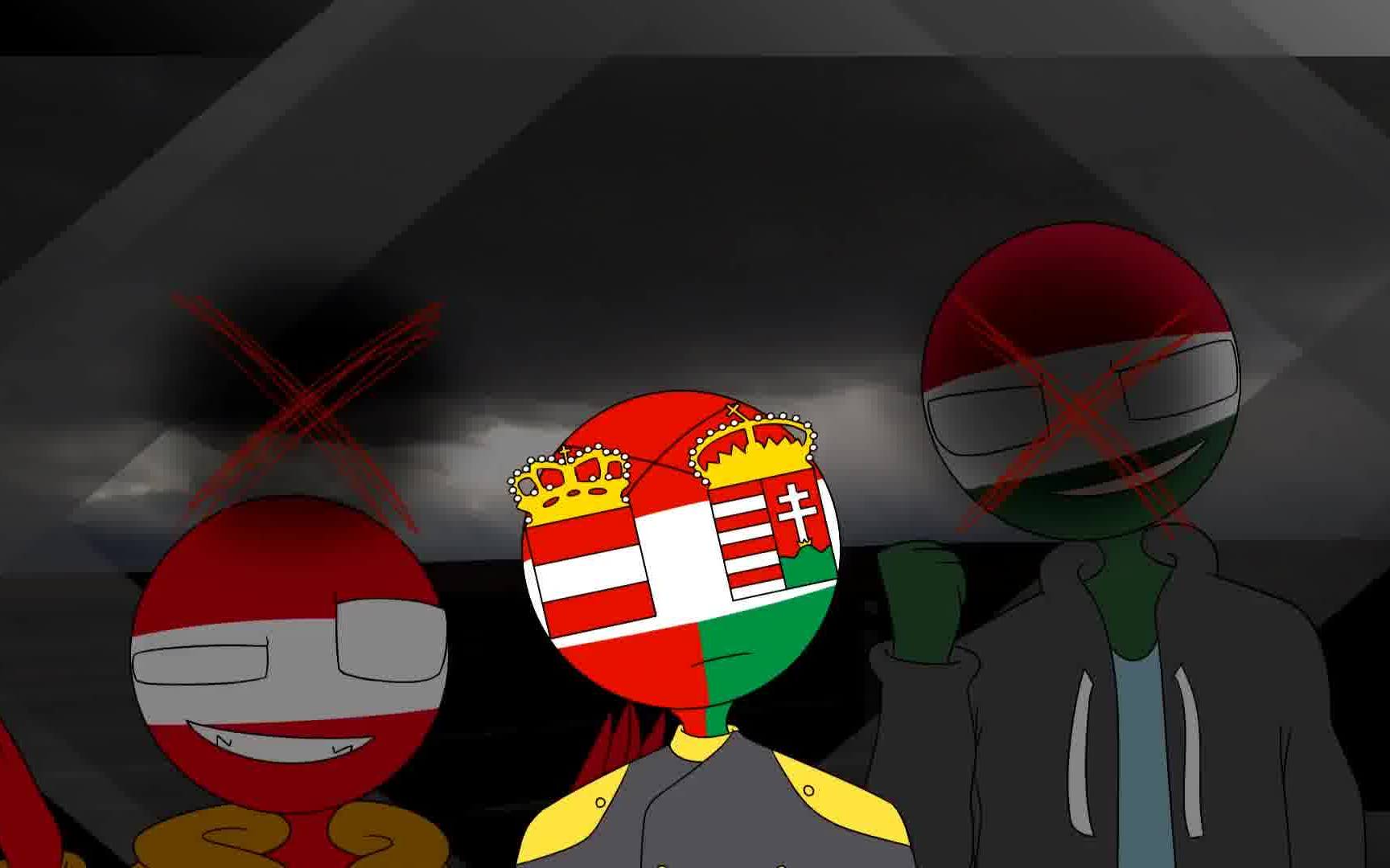 heist - meme (countryhumans) [austria-hungary an