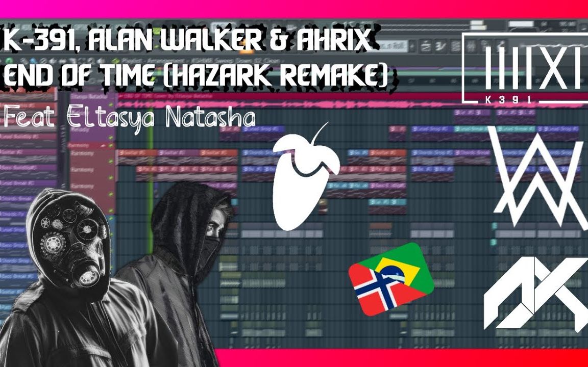 电音教程分享alanwalkerk391endoftimehazarkremakeflp