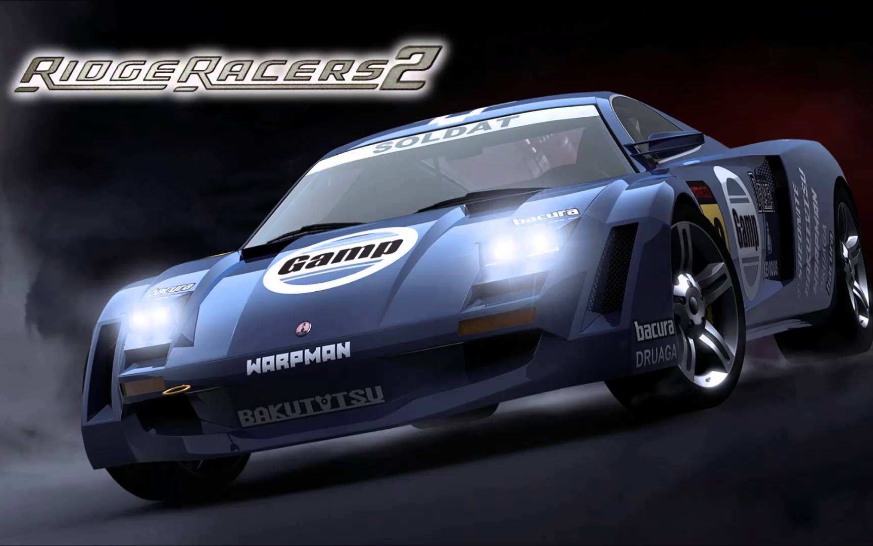 《psp·山脊赛车2》sr 765 六阶个人最速 2:10.618