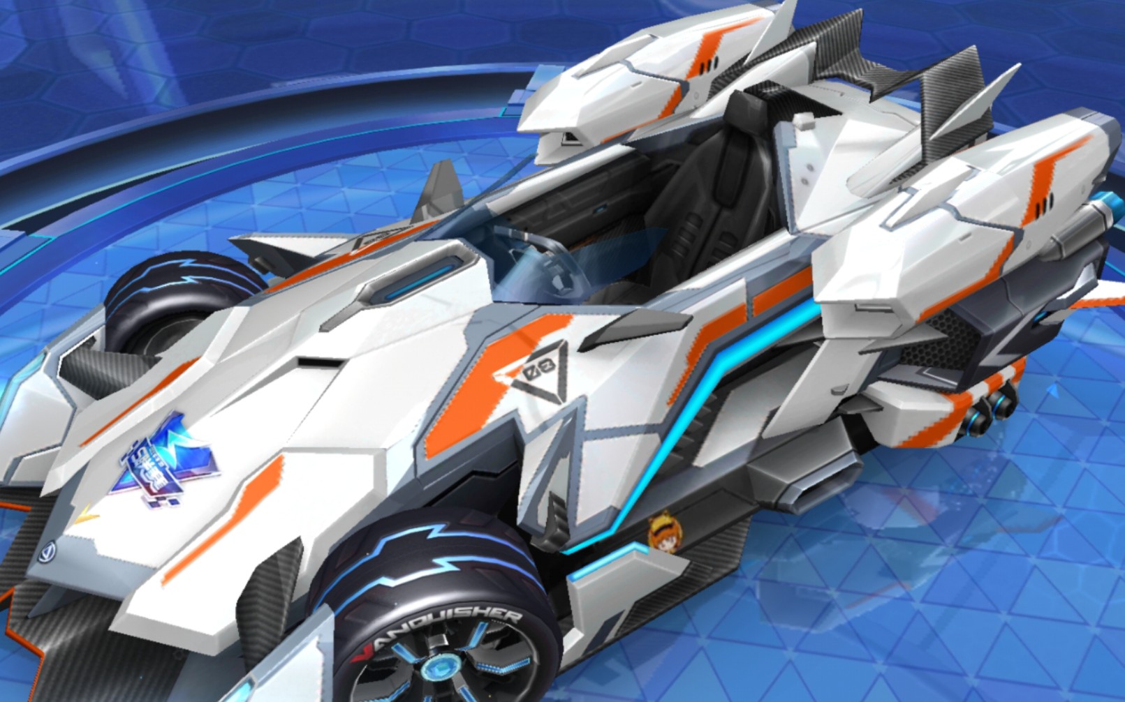 《qq飞车手游》 马达加斯加 破晓者 32 跑法自己瞎跑的毕竟不怎么玩这