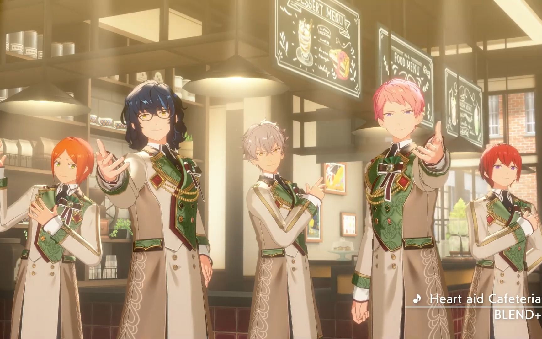 【偶像梦幻祭!!/BLEND+】歌曲MV「Heart aid Cafeteria 哔哩哔哩