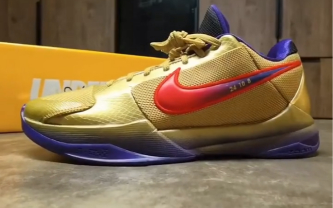 活动  科比5名人堂紫金配色开箱鉴赏!