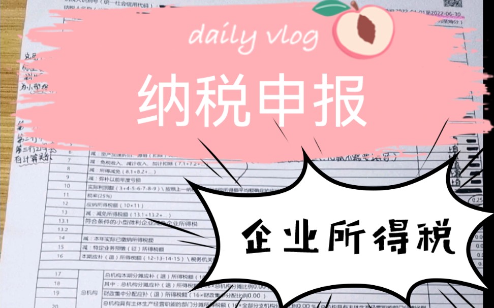 企业所得税申报指南大部分公司只需要填写从业人数、资产总额、营业收入、营业成本、利润总额这五项哦哔哩哔哩bilibili