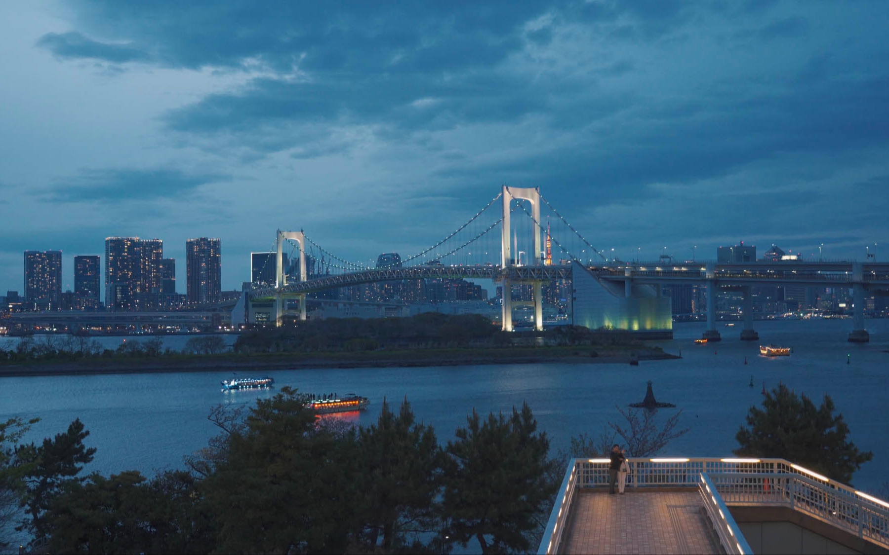 东京夜色tokyonight葛西临海公园台场kasairinkaikoenodaiba