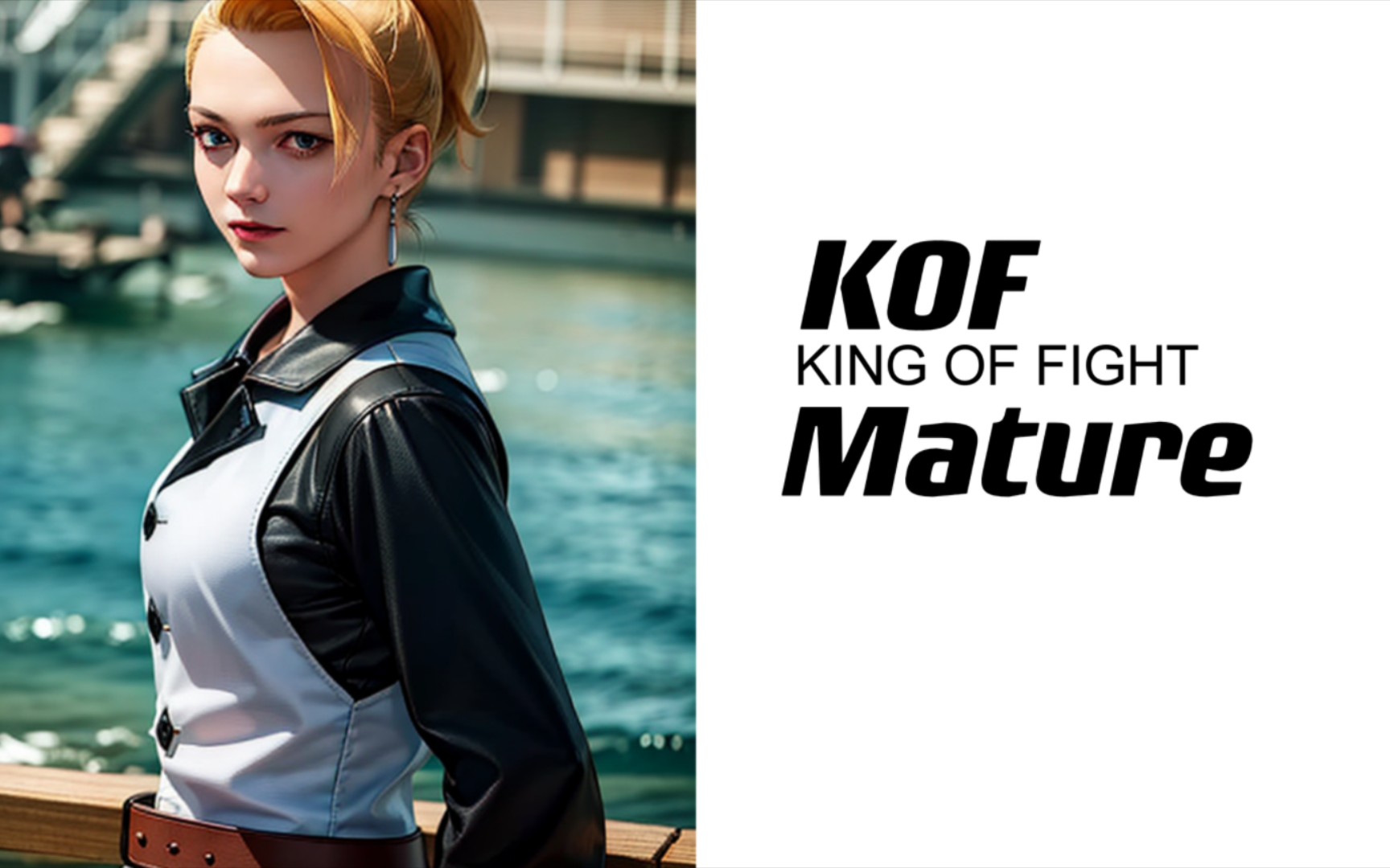 ai绘制《拳皇》各种画风的麦卓