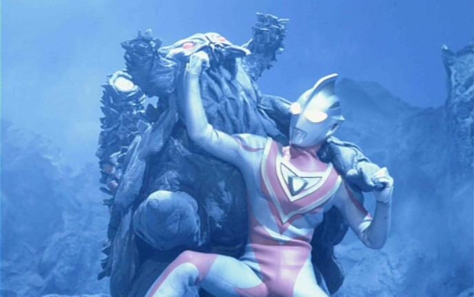 一口气看完盖亚奥特曼里面的无氧海兽卡丹的全部能力!