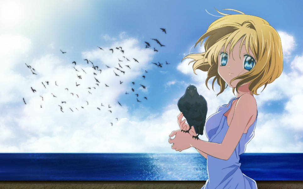 air神尾观铃国崎往人角色歌amv小空的鸟之梦航迹云彼端的夏影夏影あの