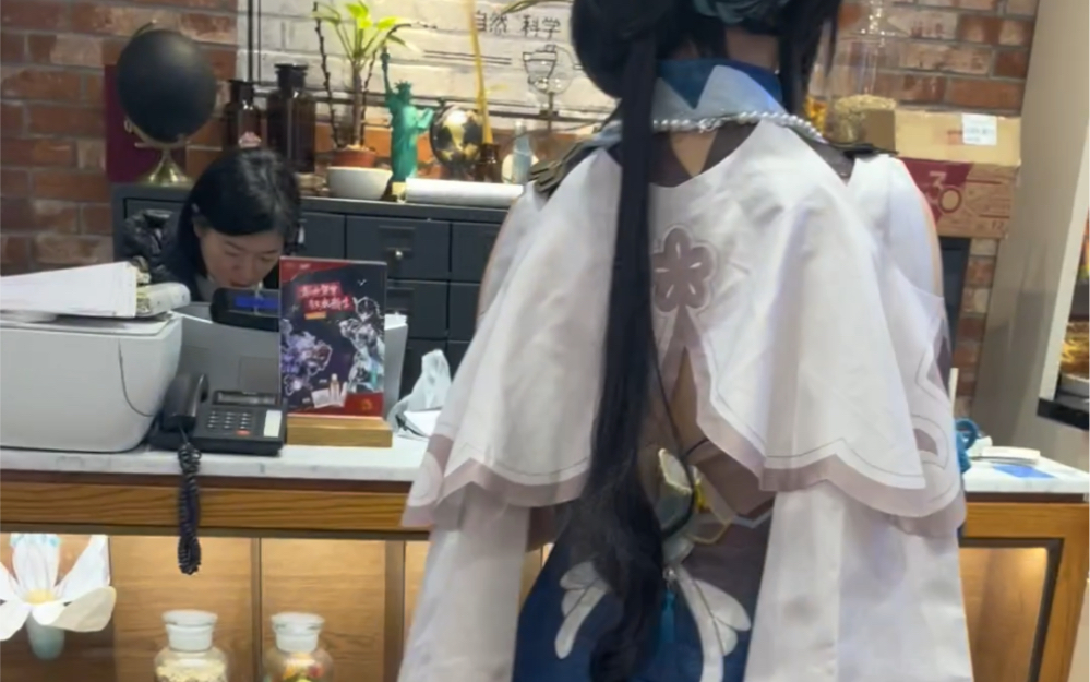 当我cos阮梅用龙图参加崩坏星穹铁道的活动