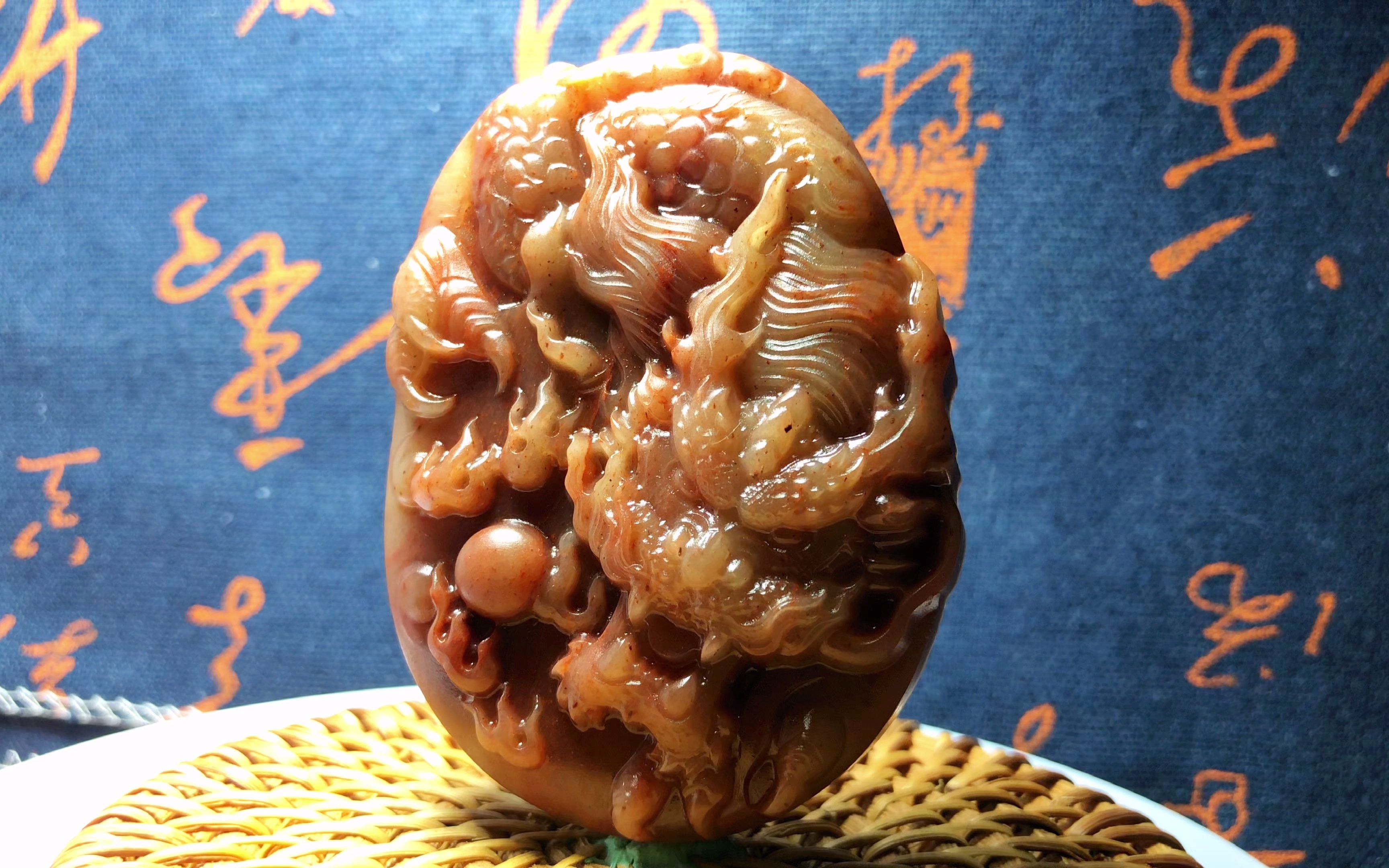 k10案例 |享刻小型电脑桌面玉石雕刻机k10 雕刻玛瑙龙吐珠