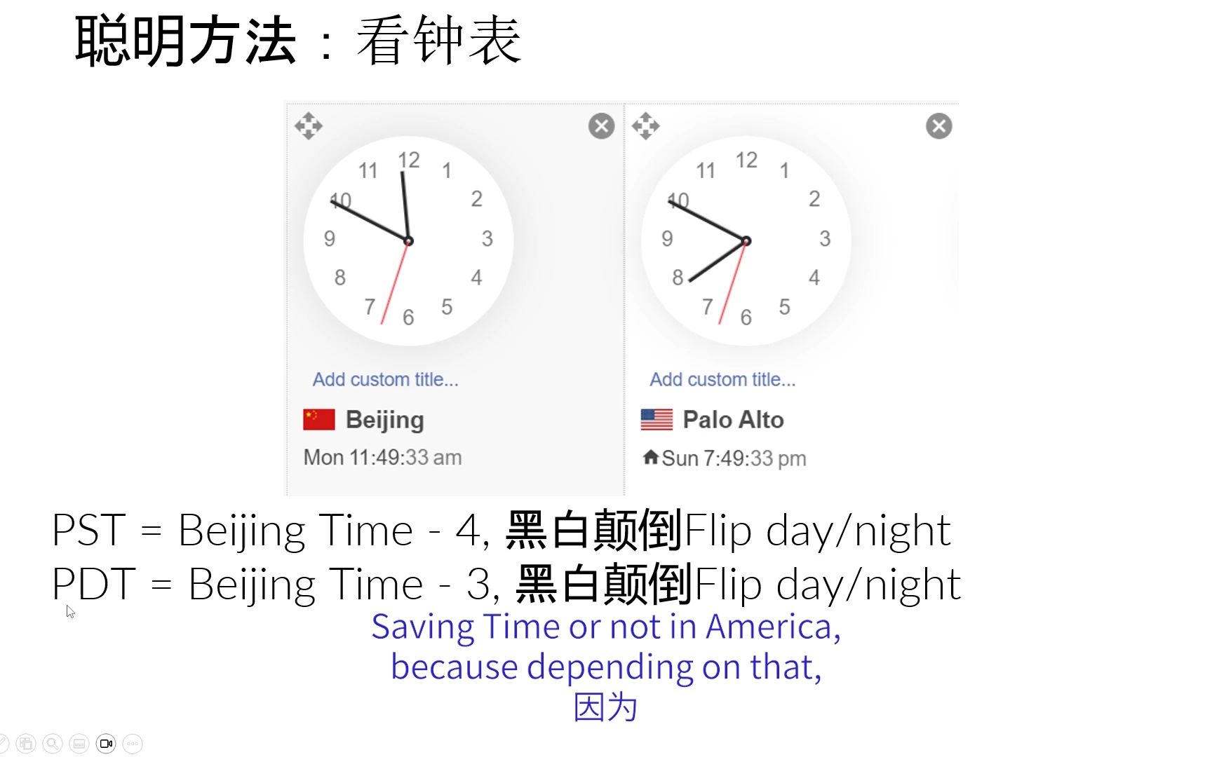 美国时区,和中国的时间差计算技巧(2/2)哔哩哔哩bilibili