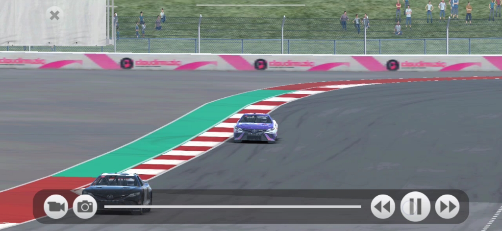 真实赛车纳斯卡赛车限时赛赛道视角