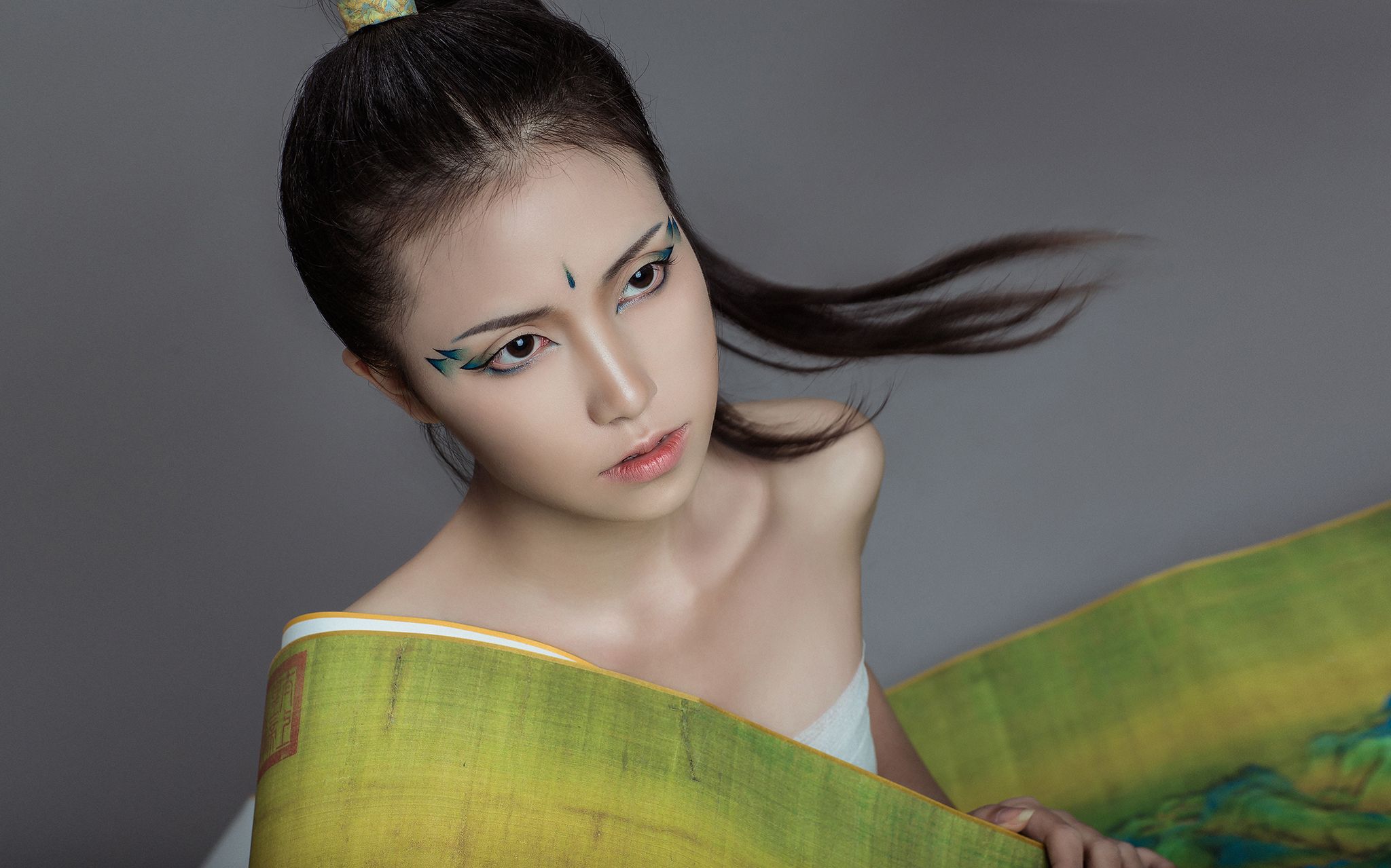 【晴晴】千里江山图【国家宝藏】