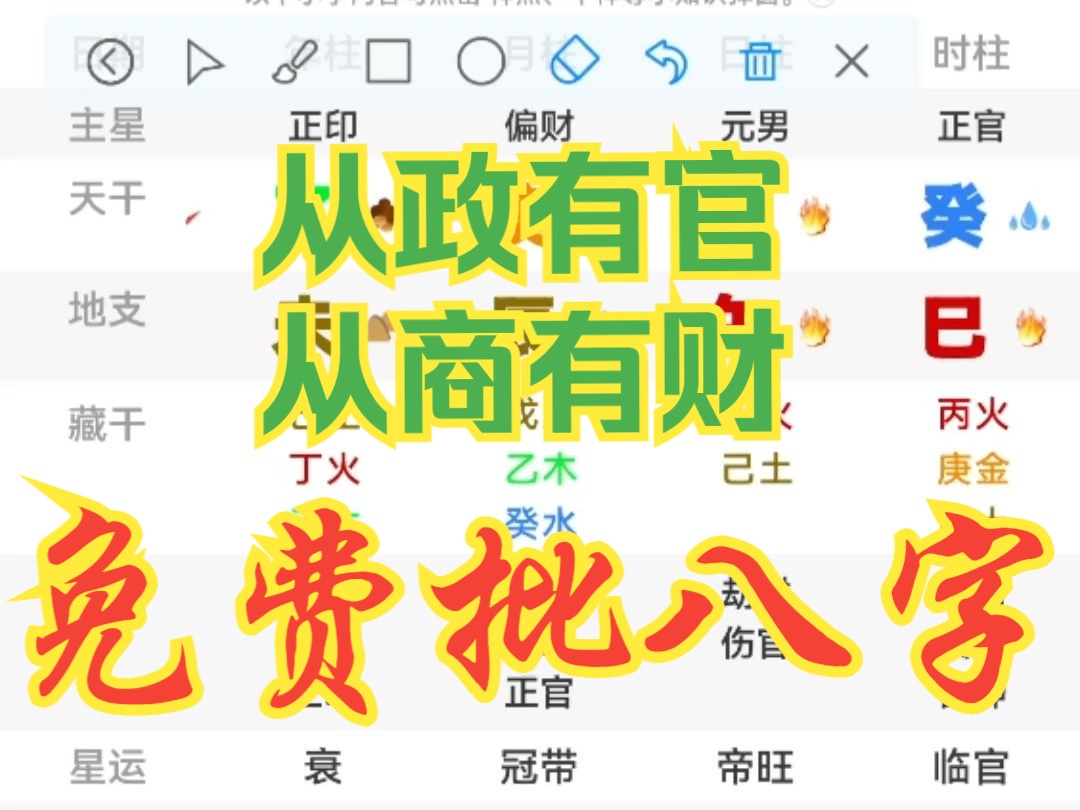 从政有官,从商有财的八字.关注+一键三连,评论区留下你的八字,免费简批!!!哔哩哔哩bilibili