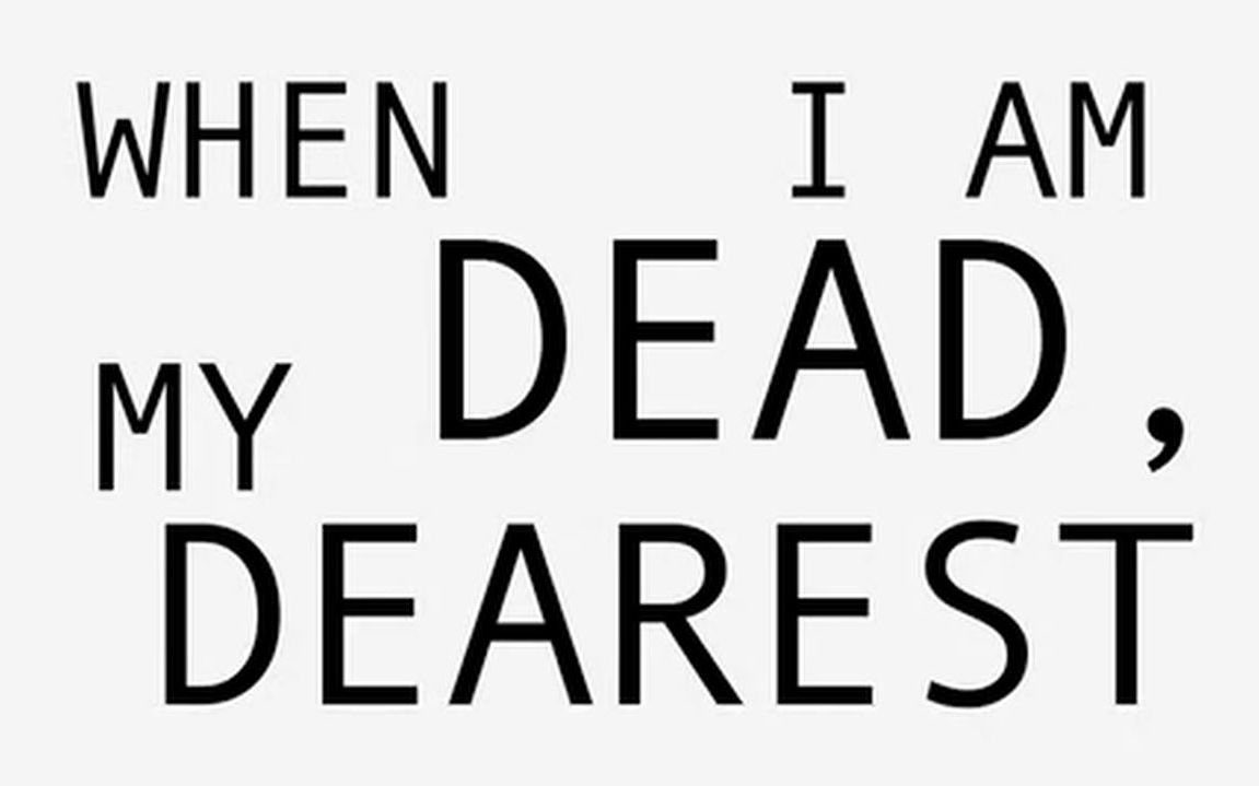 英语诗歌wheniamdeadmydearestbychristinarossetti