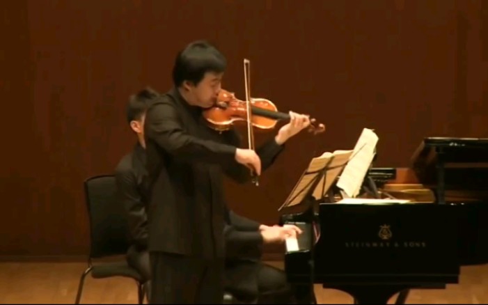 [图]【小提琴】宁峰与Javier Perianes演奏贝多芬第八小提琴奏鸣曲第三乐章/Beethoven: Violin Sonata No. 8 in G