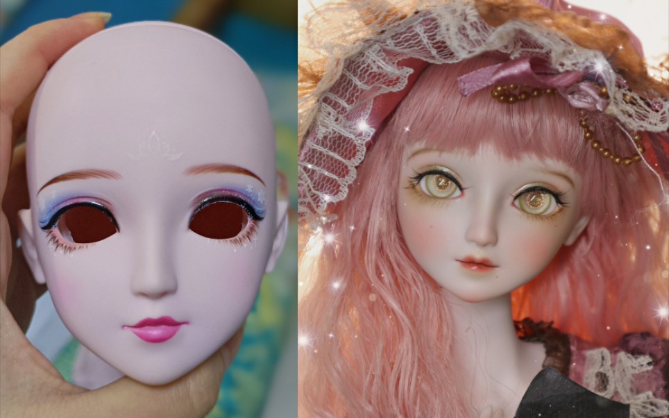 【娃改】一个平平无奇的叶罗丽改妆_哔哩哔哩_bilibili