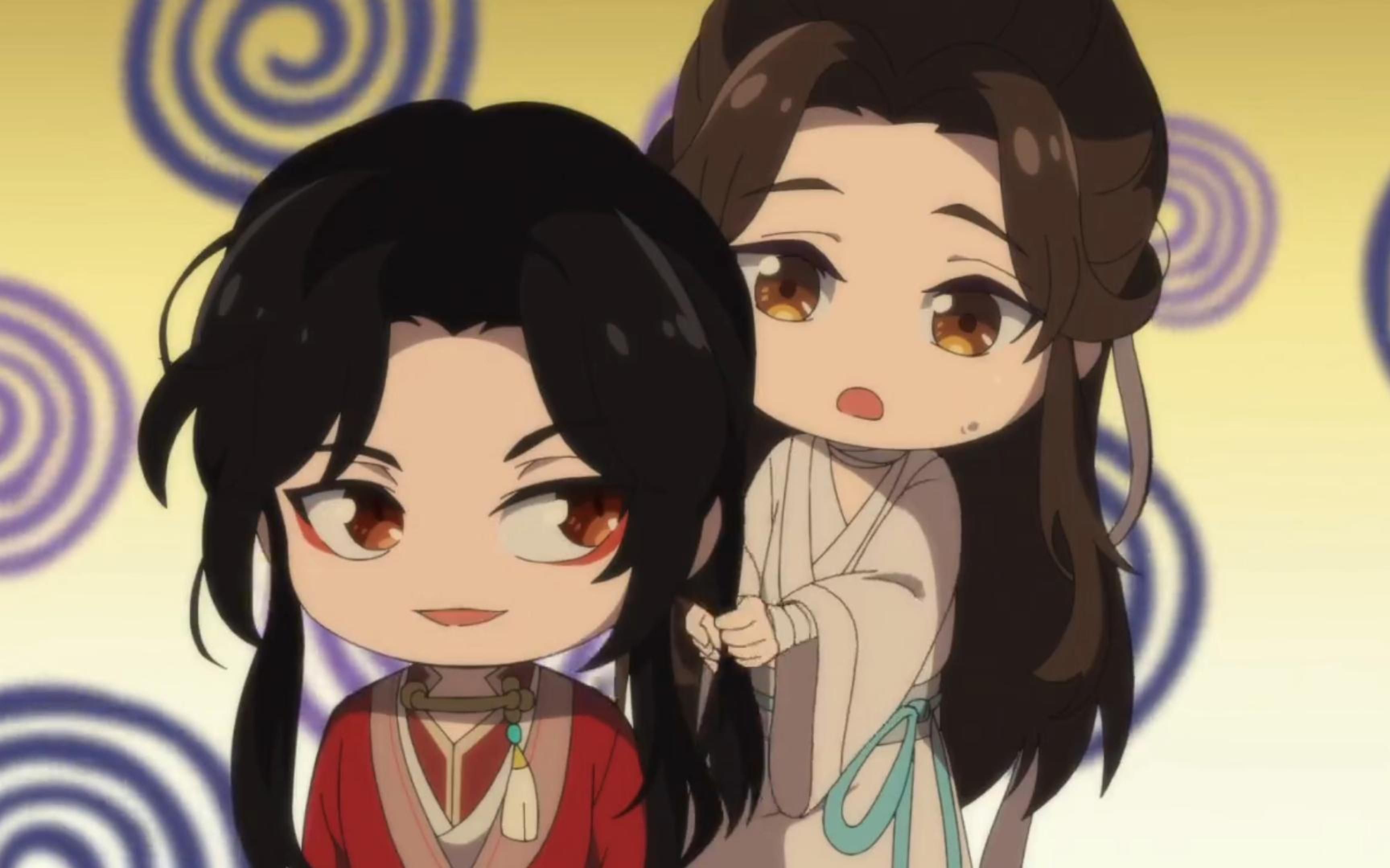 活动作品谢怜给花城梳头没想到越梳越歪