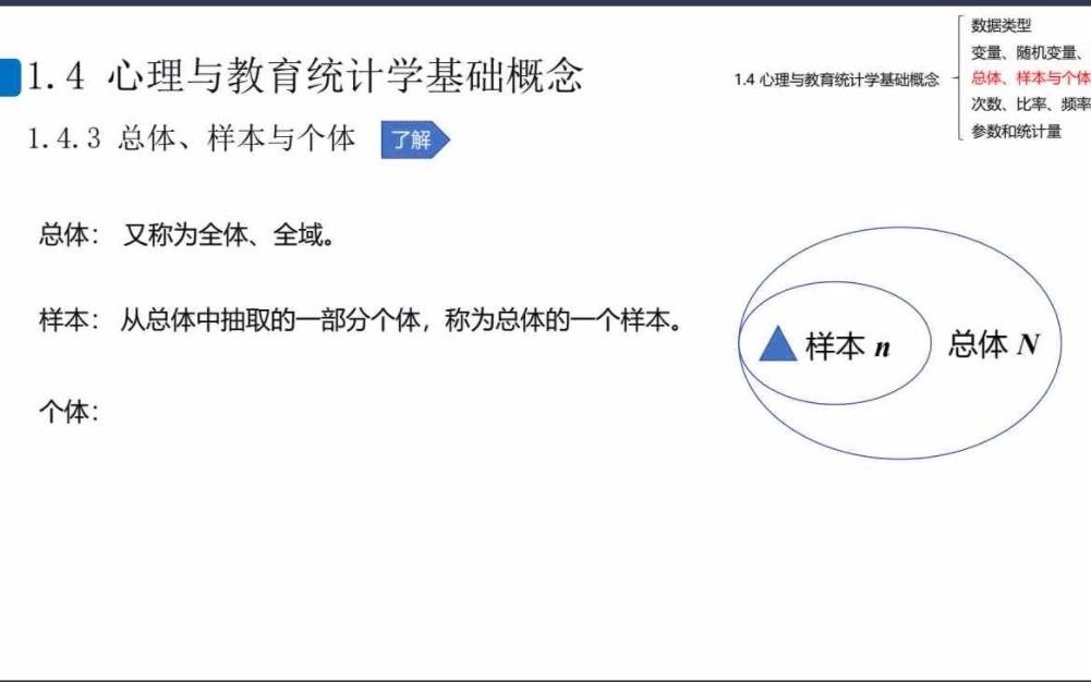 [图]心理学考研—现代心理与教育统计学第一讲下