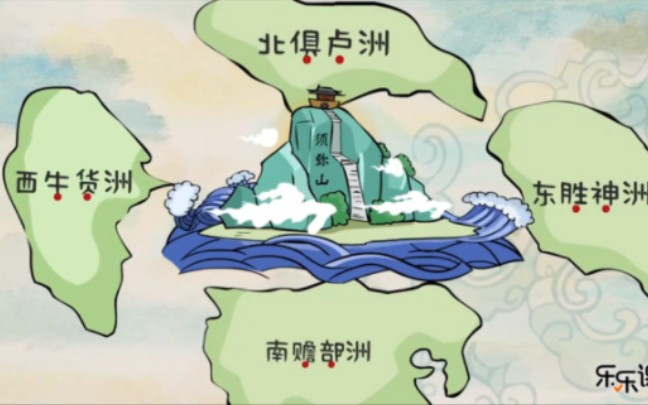 东胜神洲 地图图片