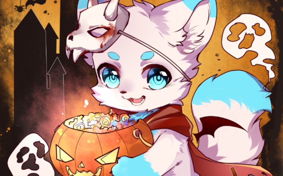 活动作品如何画一只可爱的电鹿板356666