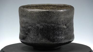 茶道具欣赏】抹茶碗水野守山曜变天目茶碗_哔哩哔哩_bilibili
