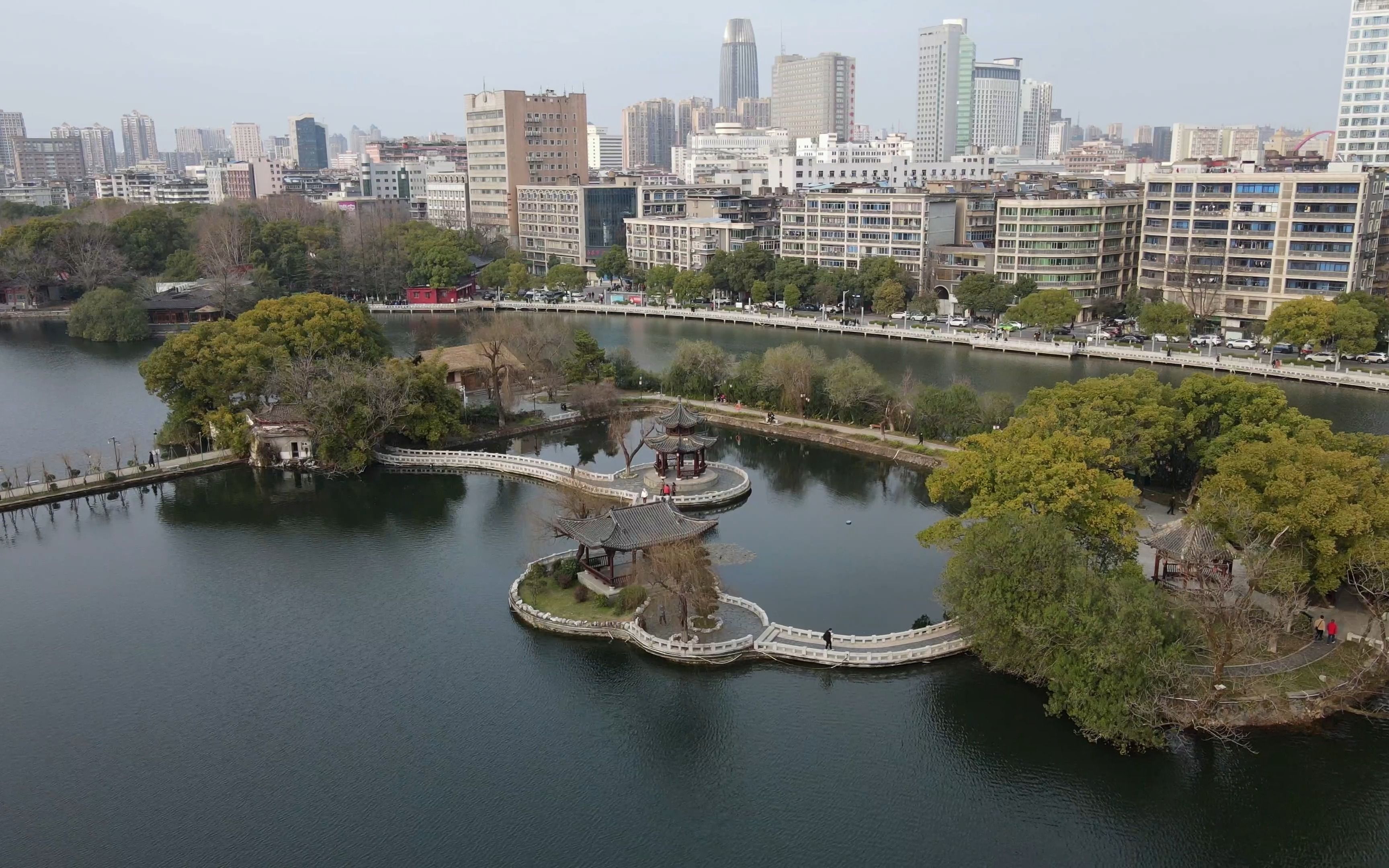 [4k航拍] 南昌市八一公園