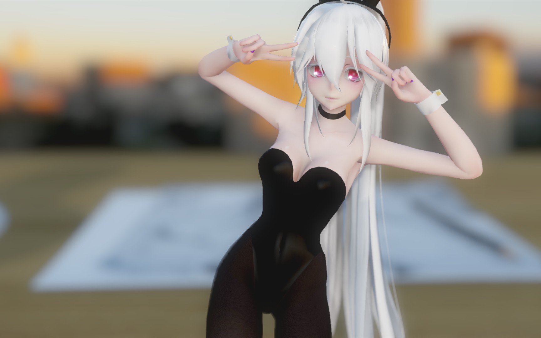 【mmd】兔女郎弱音