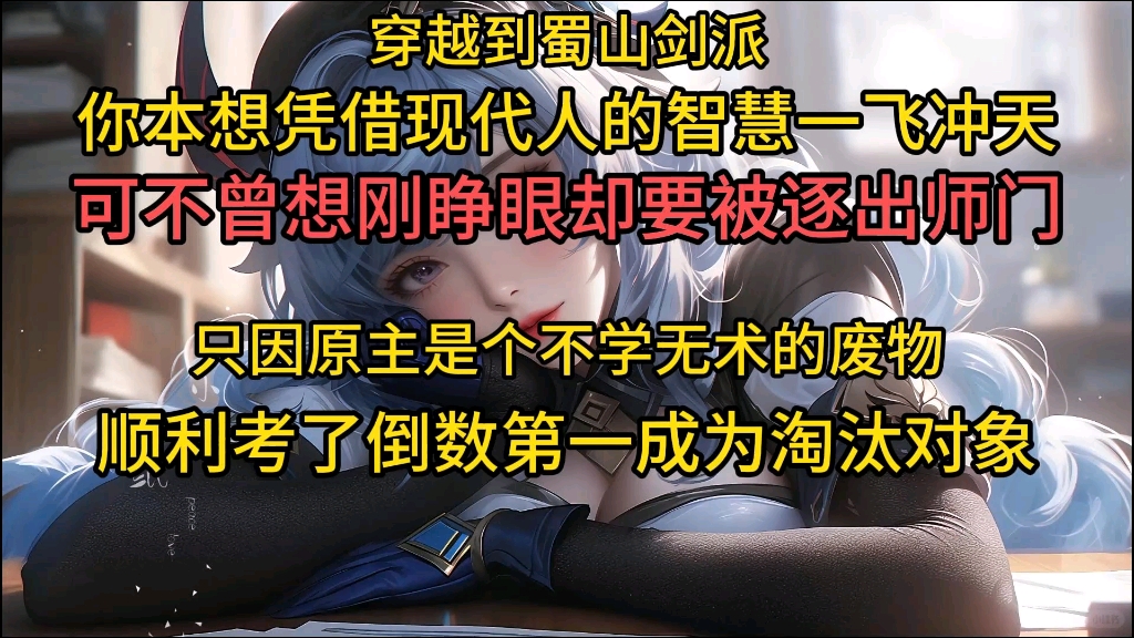 穿越到蜀山剑派你本想凭借现代人的智慧一飞冲天可不曾想刚睁眼却要被逐出师门只因原主是个不学无术的废物顺利考了倒数第一成为淘汰对象哔哩哔哩...