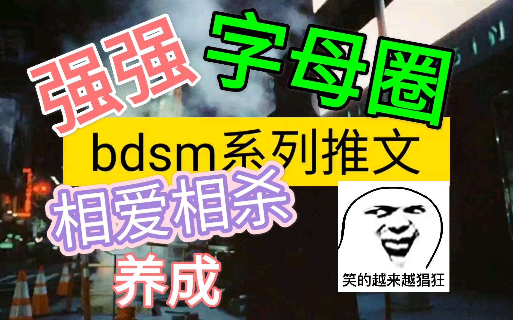 [图]【原耽推文】值得收藏的bdsm小说 强强 相爱相杀 养成 字母圈