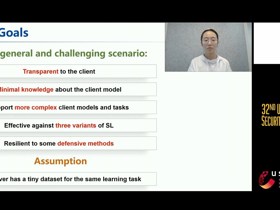 [图]USENIX Security '23 - PCAT：Functionality and Data Stealing from Split Learning b