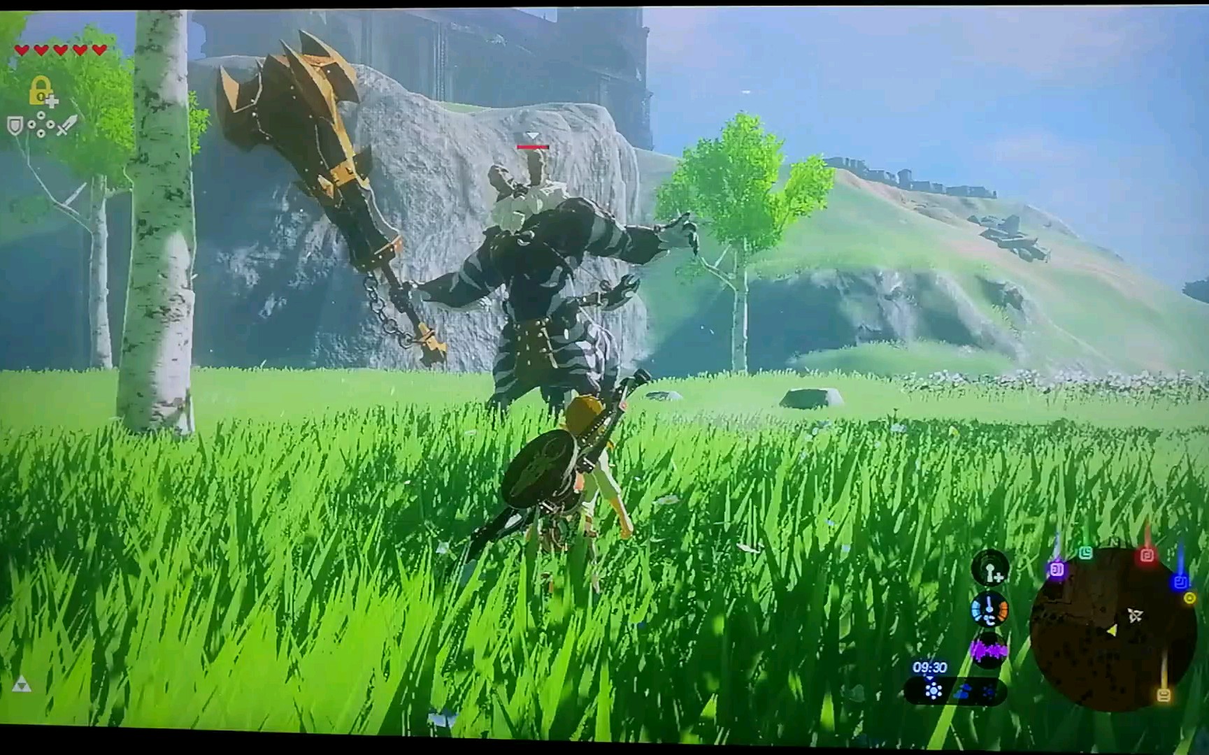 《塞尔达传说荒野之息》初期如何低消耗打人马