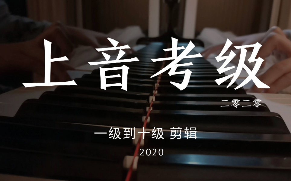 【迪大仙】2020上海音乐学院钢琴考级一级到十级曲目剪辑哔哩哔哩bilibili