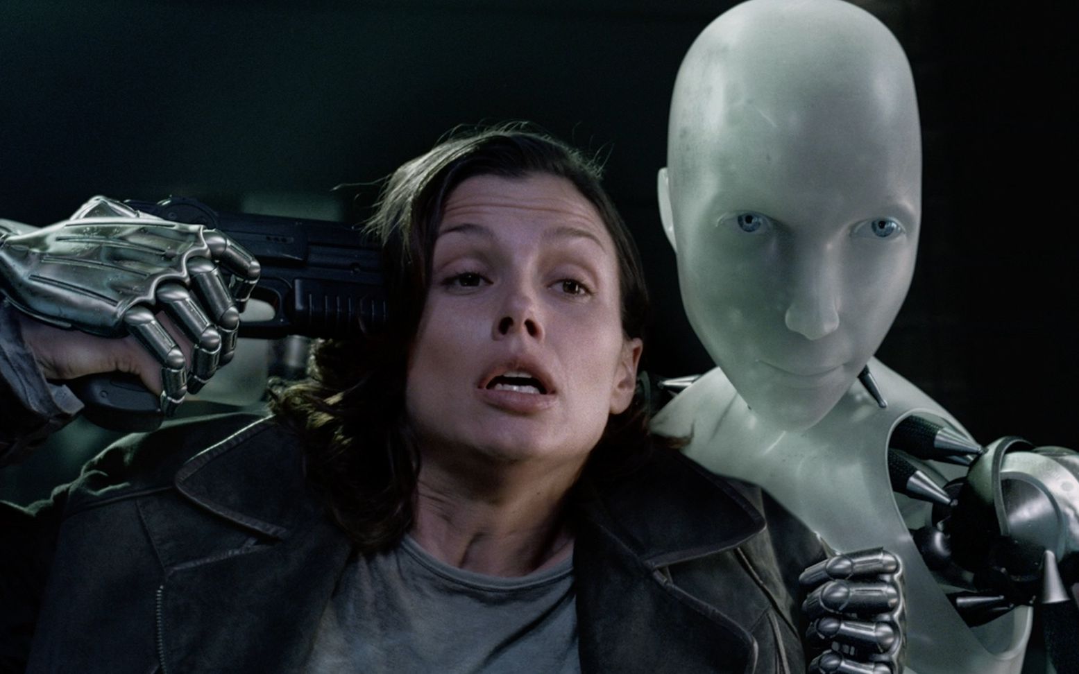 机器人进化出自我意识开始控制人类一部经典的科幻电影