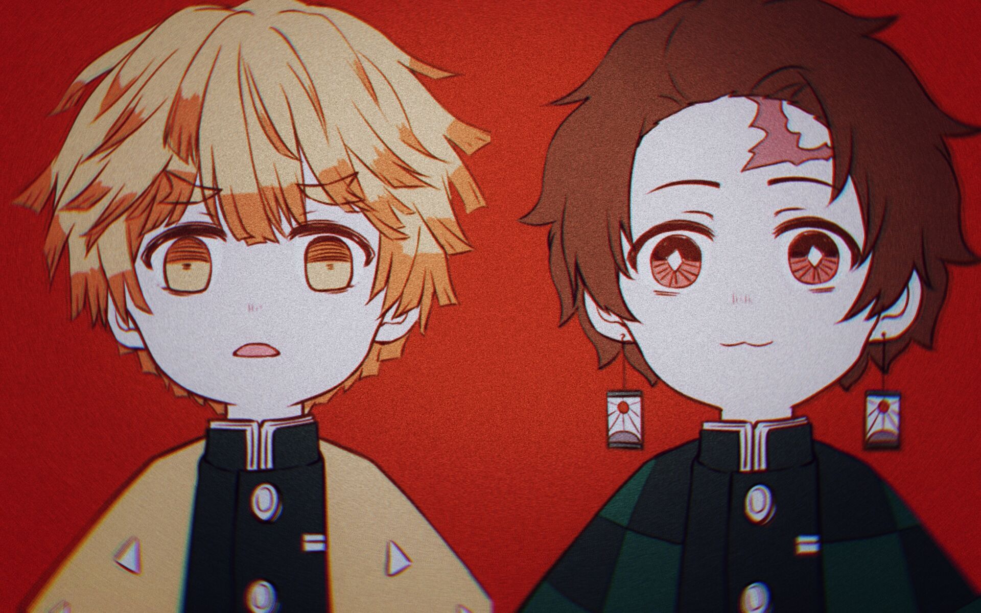 【鬼灭之刃手书】善逸和炭治郎跳起了忍者棒棒_哔哩哔哩 (゜-゜)つロ