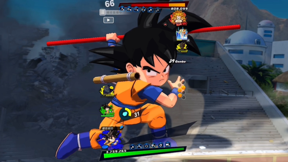 新龙珠大魔sp迷你悟空,50秒后就是迷你悟空的主场【龙珠激战传说/横屏