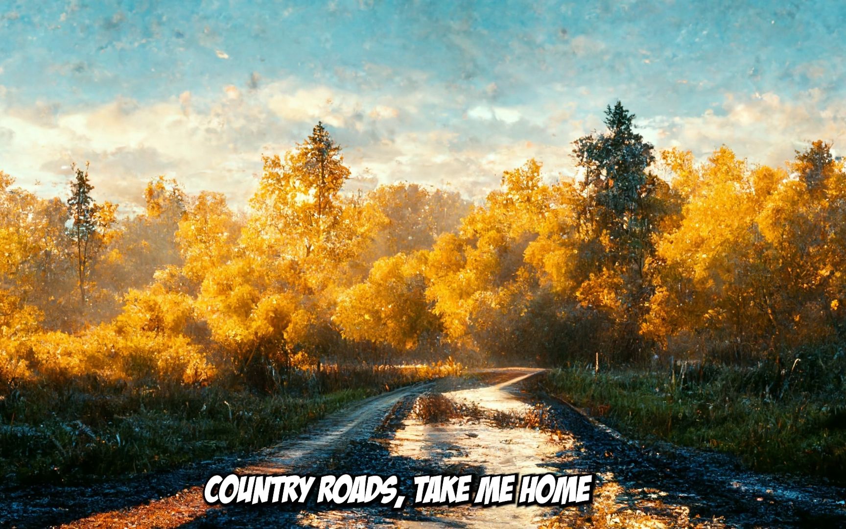 [图]【Ai插图】Take Me Home, Country Road — John Denver