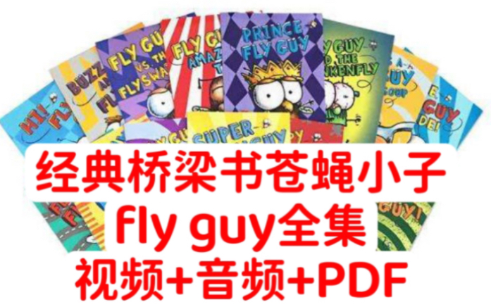 【经典桥梁书】【学乐】苍蝇小子 Fly Guy 动画片 视频+音频+PDF哔哩哔哩bilibili